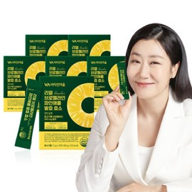 Real Bromelain Pineapple Fermented Enzyme 30 packets x 6 boxes (180 packets total) / 리얼 브로멜라인 파인애플 발효 효소 30포 x 6박스 총180포