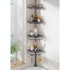 WSBArt Sturdy Shower Caddy - 4 Tier Adjustable Organizer, Rustproof