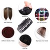 uadbau 20 Pcs 32mm 6-Teeth U-Shape Wig Clips for Hair