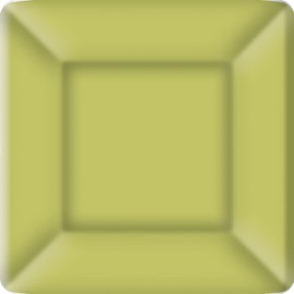 Boston International IHR Square Dessert Paper Plates, 8-Count, 7 x 7-Inches, Kiwi