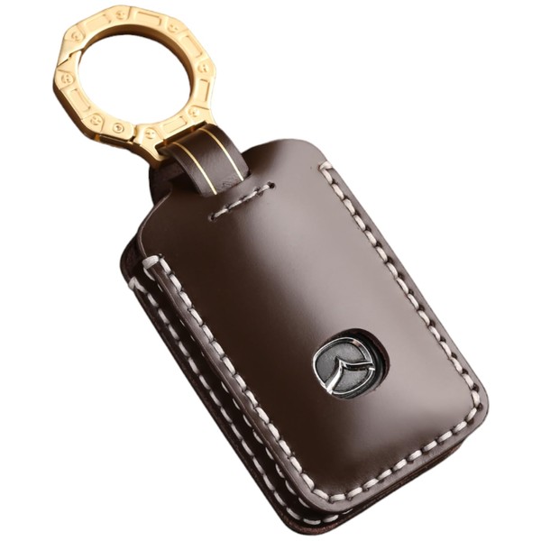 Smasol Genuine Leather Key Case, Key Cover, Key Shell, Smart