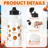 Maxdot 12 Pcs Squeeze Reusable Plastic Water Bottle Bulk 18