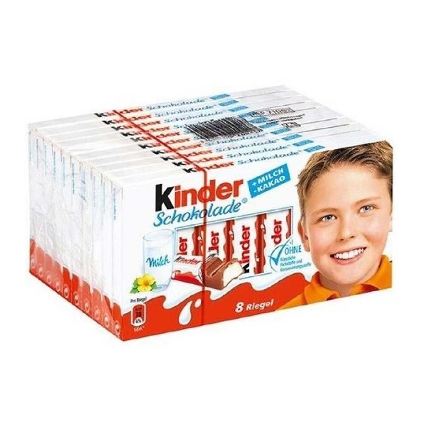 Kinder Chocolate, CASE, 8 Count (Pack of 10)