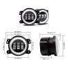 2 Luces Antiniebla Led Redondas De 4 Pulgadas 30 W