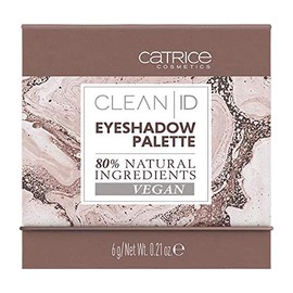 Catrice Clean ID Eyeshadow Palette, No. 010 Clean Transparency, Multicoloured, Shimmering, Matte, Vegan, Microplastic Particles Free, Nanoparticles Free (6 g)