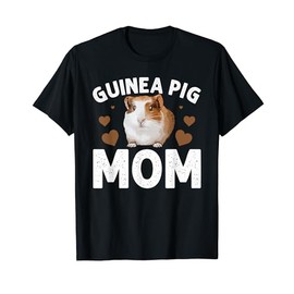 Cool Guinea Pig Design For Mom Women Cavy Guinea Pig Lovers T-Shirt