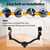 KUAFU Class 3 Trailer Tow Hitch Replace for 13650 Compatible