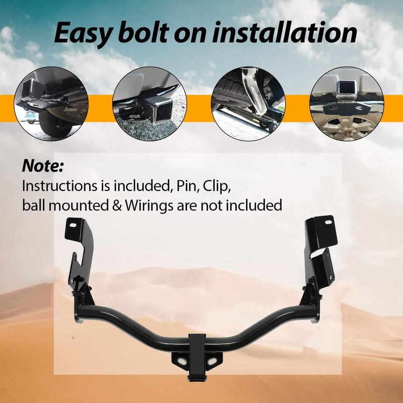 KUAFU Class 3 Trailer Tow Hitch Replace for 13650 Compatible