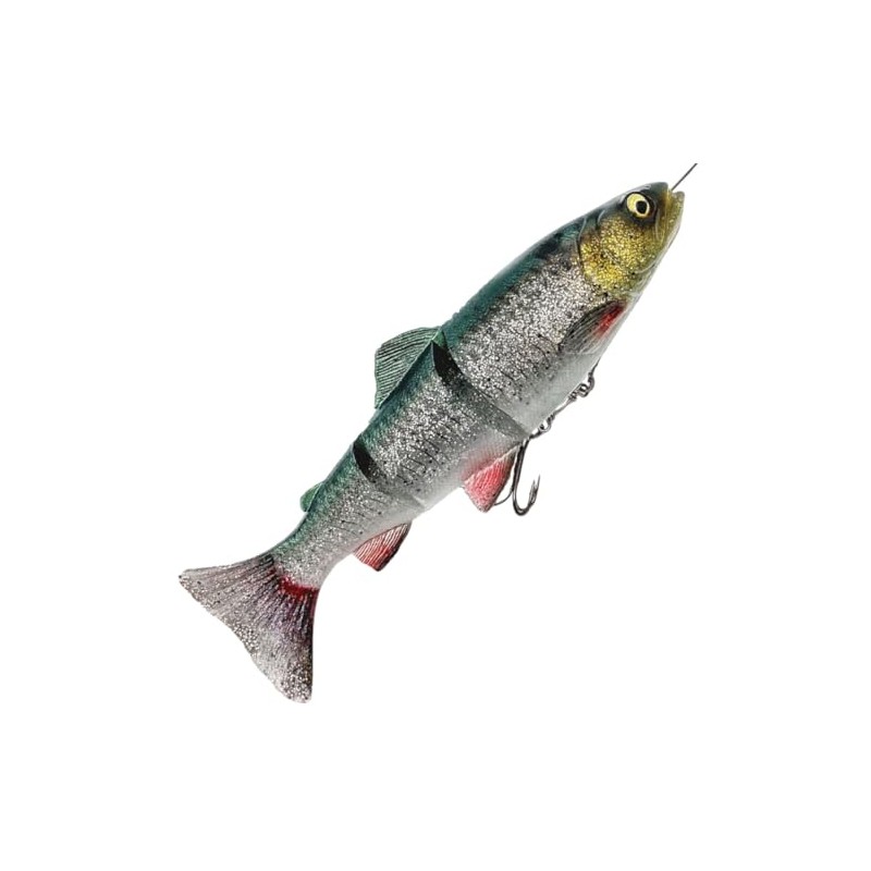 Savage Gear 4D Line Thru Trout Fishing Hook (Green Silver-25cm-193g)