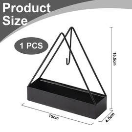 OUDQFCJ 1 Stück Mückenspirale Halter, Kreativer Halter für Mückenspiralen, Dreieckiger Mückenspirale Halter, Tragbarer Spulenhalter für Innen- und Außenbereich, Camping und Terrasse