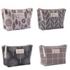Shuiniba Portable Large Capacity Print Cosmetic Bag Travel Makeup Bag
