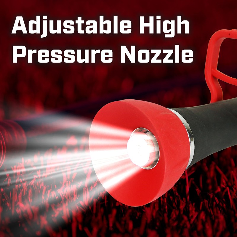 CHAPIN 4697: Industrial High Flow Firefighter Style Garden Hose Nozzle,