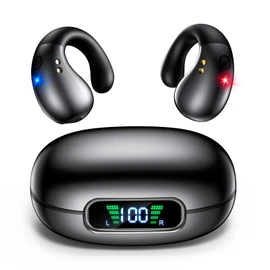 2024 Industry First Sale, True OWS Earbuds, Bluetooth Earphones, Open Earphones, Open Earphones, Non-Blocking, Air Conductive Earphones, Innovation, Earphones, Binaural Call Noise Reduction, Noise
