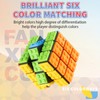 Findbetter Building Blocks Cube Building Blocks Removable Surface Color Blocks