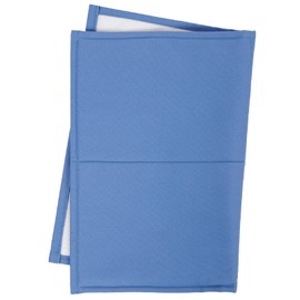 GUSS Sauna Mat, Water Absorbency and Waterproof Type (Wash/Dryer OK/Made in Japan) (Sky Blue)