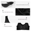 Lervanla Mastectomy Bras with Pockets for Prosthesis Front Closure Bras