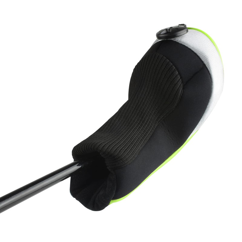 Andux Golf Hybrid Club Headcovers with Interchangeable Number Tags Set