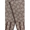 Coach SIGNATURE C LEATHER TECH GLOVE