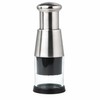 Stainless Steel Manual Garlic Chopper – Push-Down Mini Food Mincer