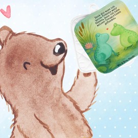 Mr. & Mrs. Panda Topfuntersetzer Frosch Liebe Design - Geschenk, Partner, Verlobung, Ofenhandschuhe, Jahrestag, Hocheitstag, Frösche, Topfhandschuhe,