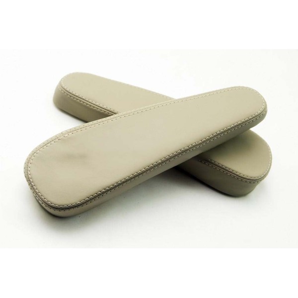 DSV Fits 2003-2009 Lexus RX 300 330 350 Real Tan-Second Gen Leather Seat Armrest Covers (Leather Part Only)