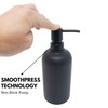 Yew Design Matte Black Soap Dispenser for Bathroom Hand Soap