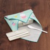 Skater KBST43-A Sticky Lunch Cloth, Easy No Tie Miffy