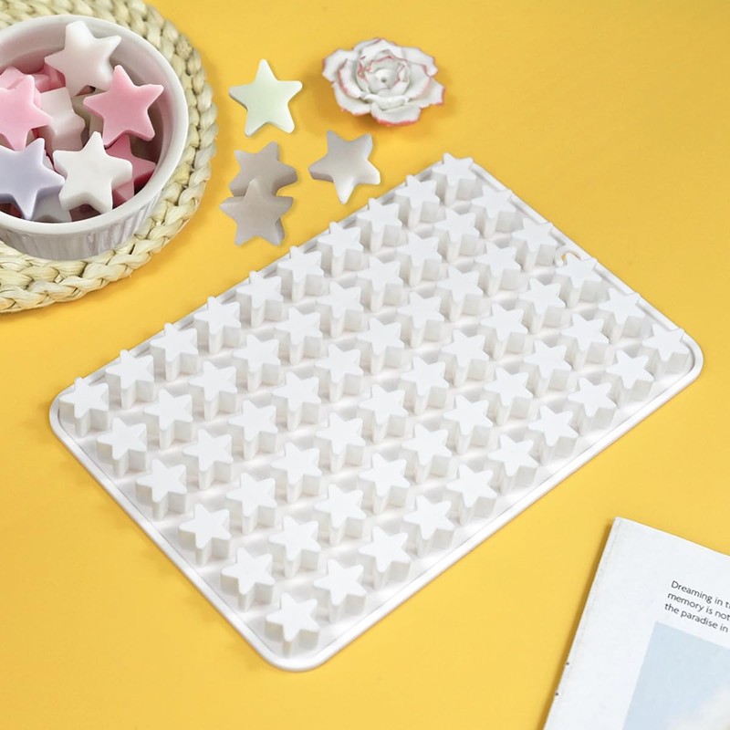 TUKE Food Grade Silicone Stars Molds Baking Mold Non-Stick Silicone