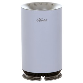Hunter HP125 True HEPA Digital Air Purifiers for Home, Cleans 451 sq ft per hour. Small Bedroom Air Purifier. Removes Odors, Allergens, Smoke, Dust, Mold, VOCs. White