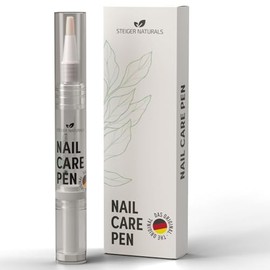 Steiger Naturals Nail Care Pen - Nail Care Pen for Nails with Neem Oil, Jojoba and Tea Tree - 100% Natural (Pack of 1)