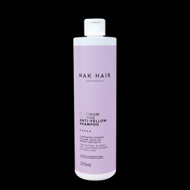 Nak Platinum Blonde Anti-Yellow Shampoo 375ml Old Packaging