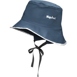 Playshoes Unisex Rain Hat Southwester Rain Hat, marine fleece lining