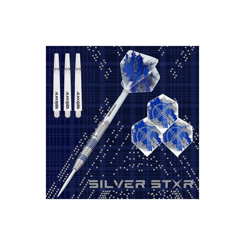Unicorn Steel Tip Darts Set | Gary 'The Flying Scotsman'