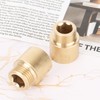 2pcs Brass G1/2 Male to Female, 0.79 Inch Shower Head