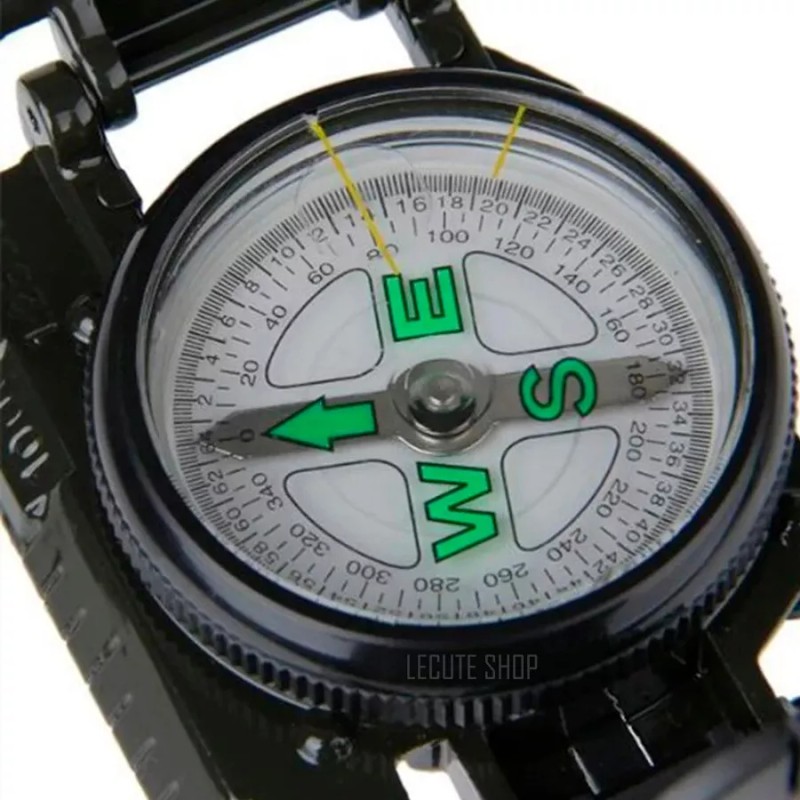 Compass Brujula Tactica Camping Militar Compass Precida Senderismo.