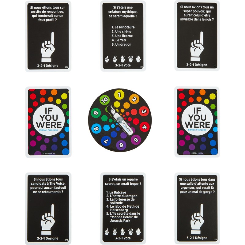 Mattel Games If You Were French Edition Board Game for