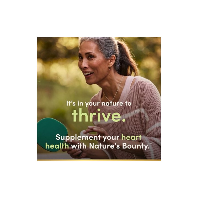 Nature’s Bounty CoQ10 200 mg Softgels, Heart Health & Cellular