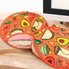 rflaueo 2pcs 12inch Tortillada Heat Container microwaveable to Keep Warm(U274-2)
