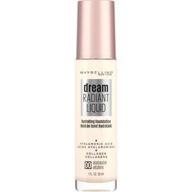 Maybelline Dream Radiant Liquid Medium Coverage Hydrating Makeup, Lightweight Liquid Foundation, Caramel, 1 Fl; Oz