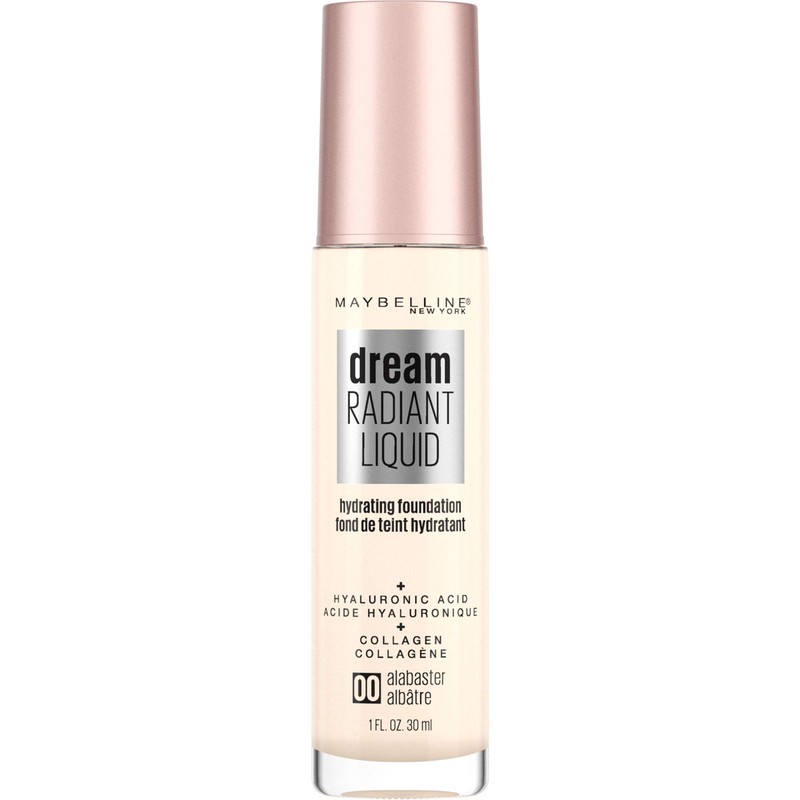 Maybelline Dream Radiant Liquid Medium Coverage Hydrating Makeup, Lightweight Liquid