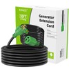 RVMATE 3 Prong 30 Amp Generator Extension Cord 50 Feet,