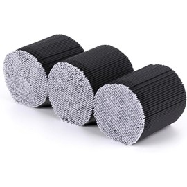 Tbestmax 3000 Microcepillos Aplicadores, Microhisopos, Varitas Desechables Para Rímel De Pestañas, Para Extensiones De Pestañas - Negro