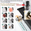 MIUPWULA Mini Table Saw,Mini Multi-Functional Portable Crafts Saw Speed Angle
