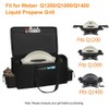 Ajyingasyo Grill Carry Bag for Weber Q1000 Q1200 Liquid Propane