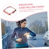 WOONEKY Diamond Protective Case Hollow Cover Pc Plastic Shell Scratch