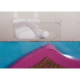 Slot Hole Hang Tab with Adhesive 100/pack