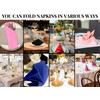 Elegant Event Essentials – 10 Pcs Square Polyester Tablecloth Napkins