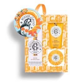 Roger & Gallet Bois d’Orange Gift Set | 3.4 fl oz Spray | 1.7 fl oz Soap | 1.7 fl oz Shower Gel