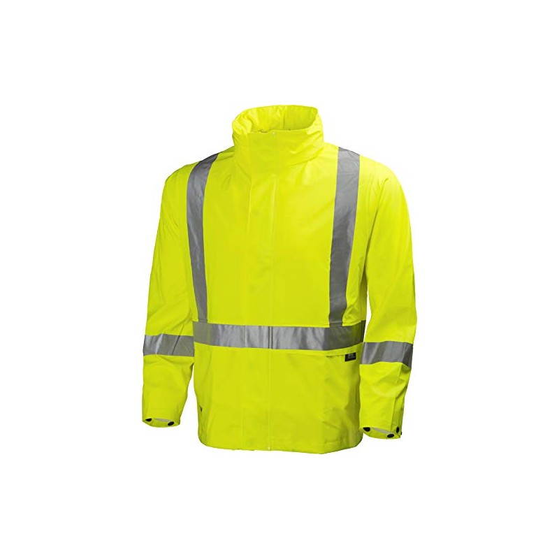 Helly-Hansen Men's Workwear Alta Rain with CSA Jacket, High Vis