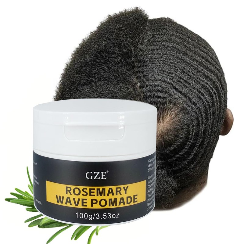 Vemofoper GZE rosemary wave pomade 360 Waves Hair Cream, Waves